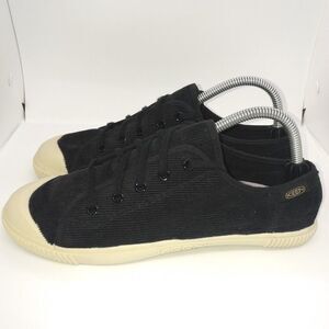 Keen‎ Santiago Corduroy Fashion Sneakers Women's Size 9.5 Black